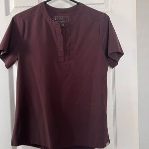 Figs Women’s Dark Fig Marsh Freex Top